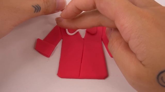 DIY How To Make Polymer Clay Miniature Pink & Green Bed Room With Bed, Dress, Shoes, Bag