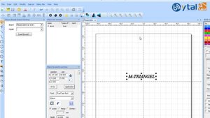 M-Triangel laser machine# How to engrave text ?