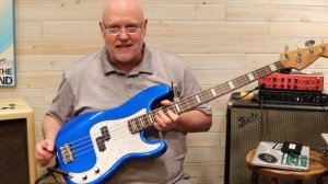 SCB Vlog - Candy Electric Blue "Lambie P" bass