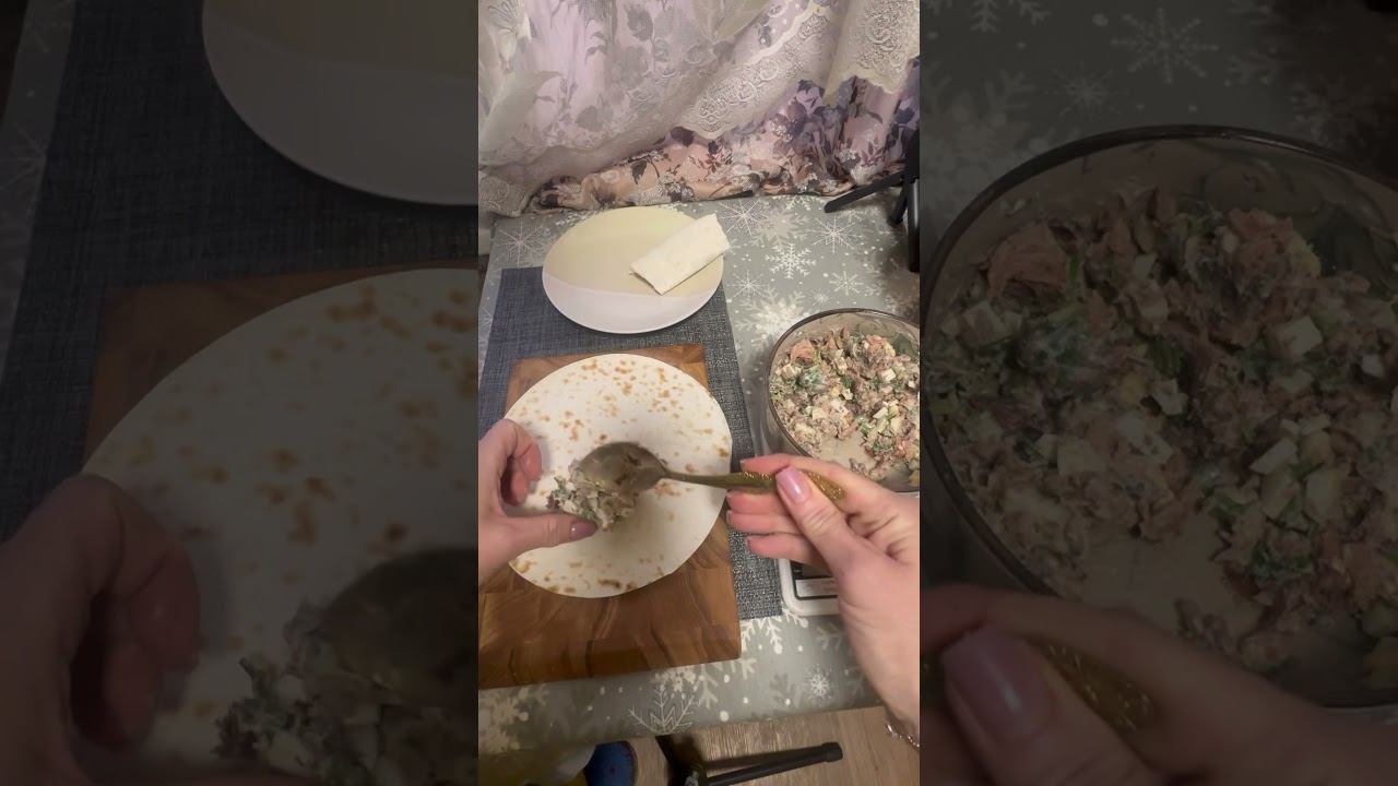 Лаваш с тунцом смотреть онлайн