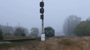 2ТЭ10УТ-0073 следует резервом через путевой пост 230 км на ст.Николаев