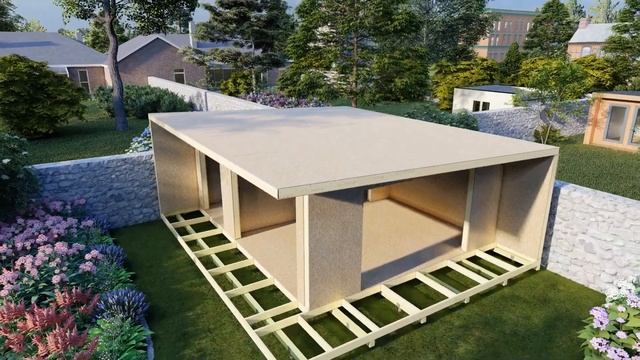 Building a Tiny SIP House From Foundation to Finishing Touches