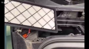 How to quickly replace Tesla HEPA Air conditioning filter for Model Y - Teswing