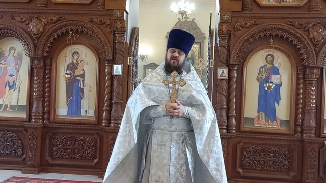 Иерей Павел Курганов. Проповедь в Лазареву субботу