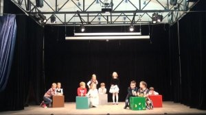 Новая гуманитарная школа. Концерт ко Дню учителя. Выступление 1 класса. 02.10.2015