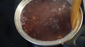 Готовим постное жаркое - картофель с фасолью и грибами в томатном соусе