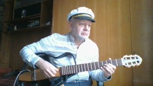 Город над вольной Невой (Вечерняя песня) на гитаре