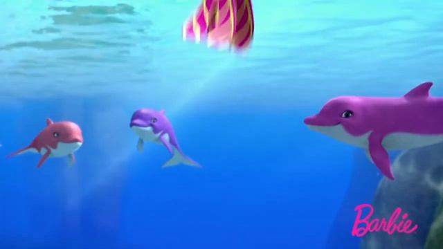Barbie e os Golfinhos Mágicos - You're a Mermaid? смотреть онлайн