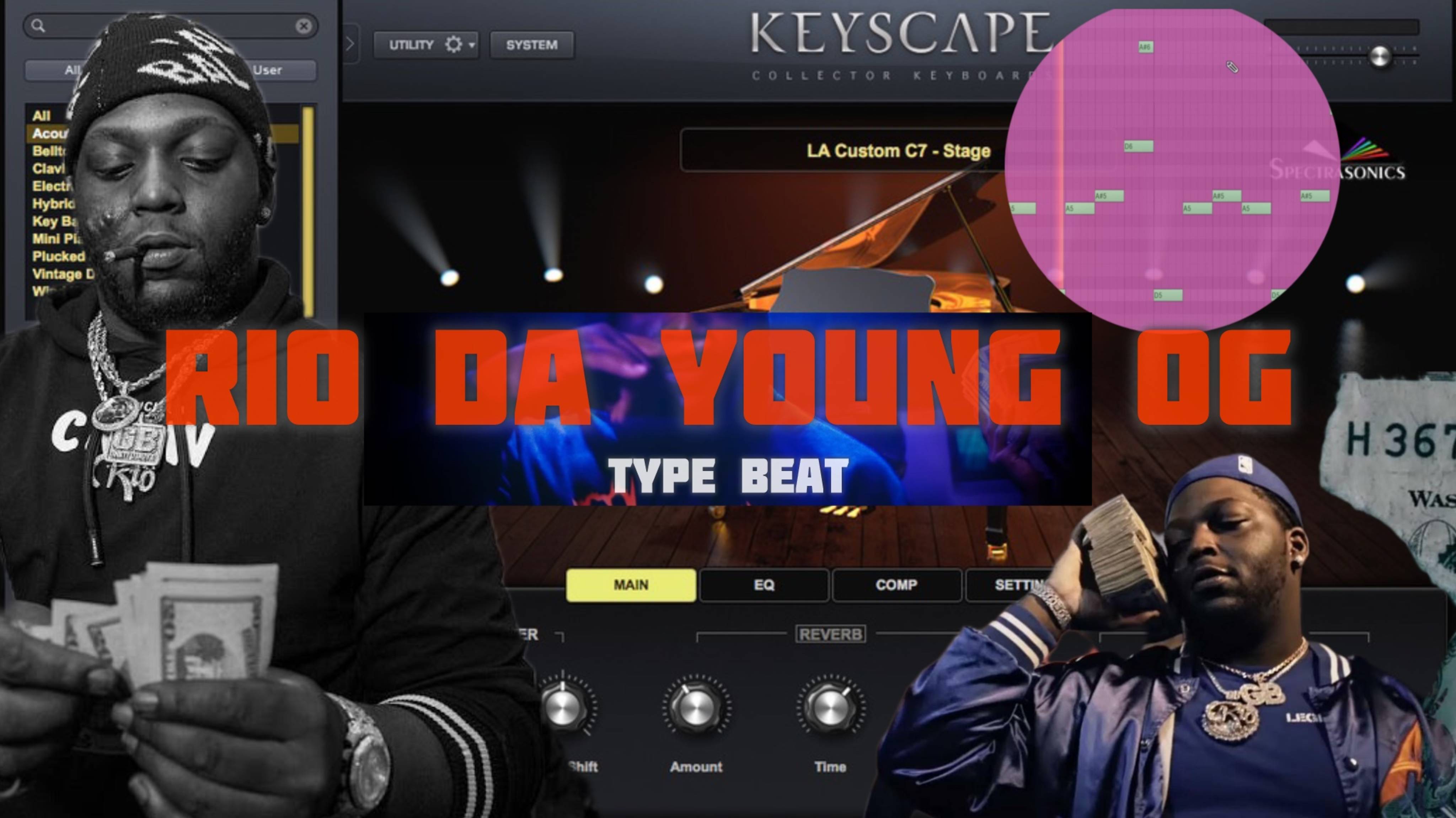 БИТ В СТИЛЕ RIO DA YUNG OG ЗА 5 МИНУТ|FL STUDIO GRIND
