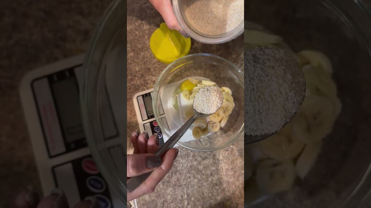 Сырники с бананом||рецепт с КБЖУ в описании⬇️⬇️⬇️
