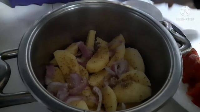 Сушеное мясо с овощами , быстро и легко 🐏🥔🧅🌶🍅