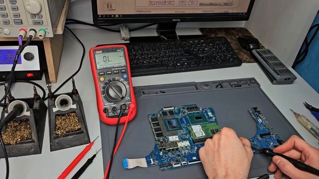 Ремонт игрового ноутбука HP Omen. Не включается. Быстрый ремонт смотреть онлайн
