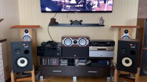 BS speakers “JBL L82 Classic” + integrated amp JLH “Rusich”, pure “A” class