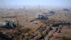 Сухопутный корабль Mk IV в траншейной войне|Игрушечные войны|Gates of Hell Ostfront