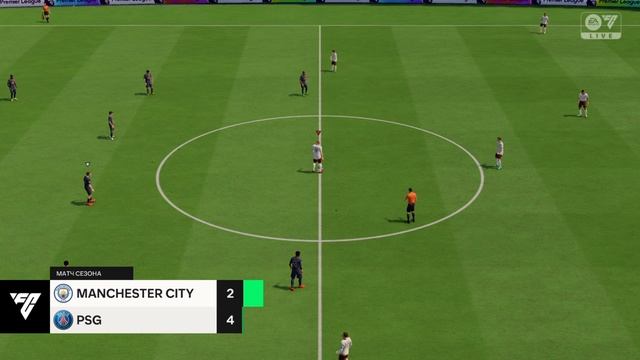 FIFA 24 (FC24) ОНЛАЙН. Манчестер Сити - ПСЖ. 10 голов за матч! Пытаемся отыграться с 0:3