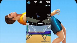 Делаем трюки на батуте в игре FLIP MASTER