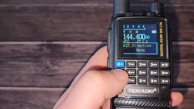 TIDRADIO TD-H3 - Огляд меню і функцій.TIDRADIO TD-H3 - Overview of the menu and functions.