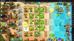 Растение против Зомби 2/PvZ2 Adventure Big Wave Beach Day 4/Большая Пляжная Волна День 4