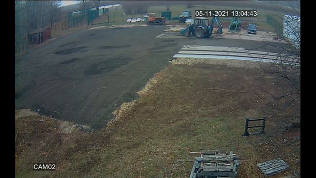 попытки ровнять асфальтную крошку