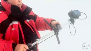 Струбцина (ротатор) эхолота практик.