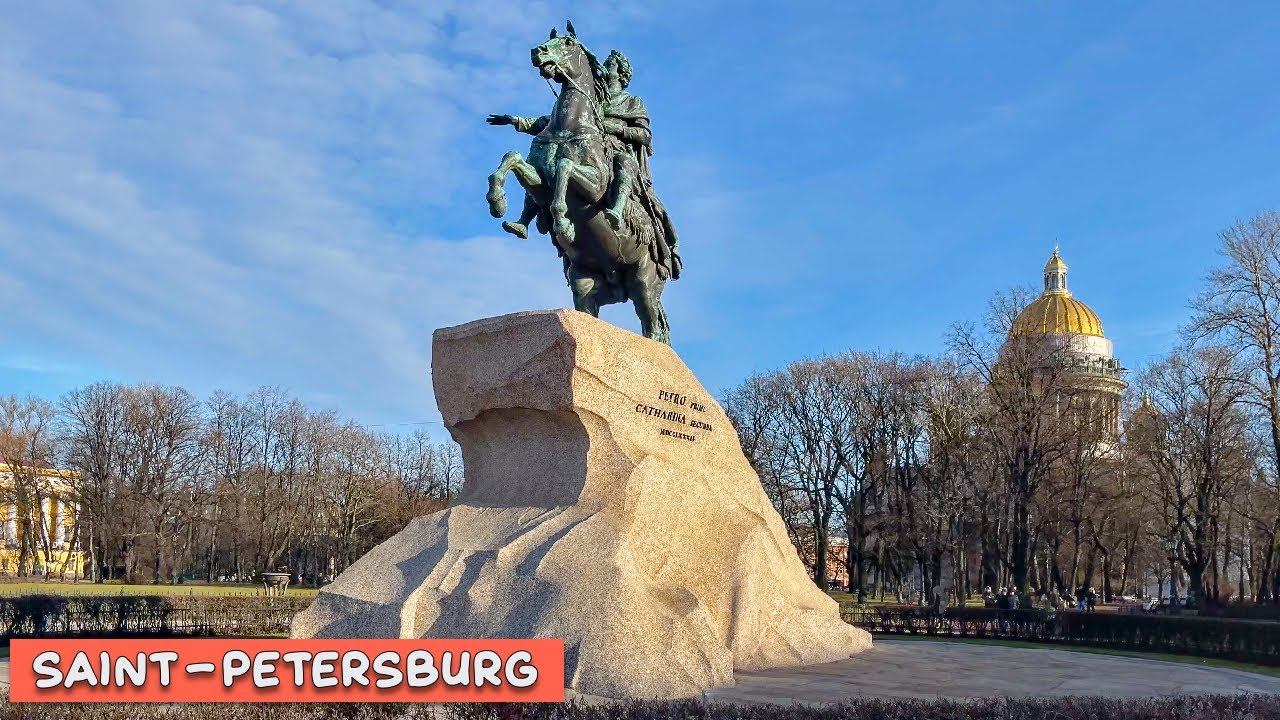 Прогулка в центре Санкт-Петербурга смотреть онлайн