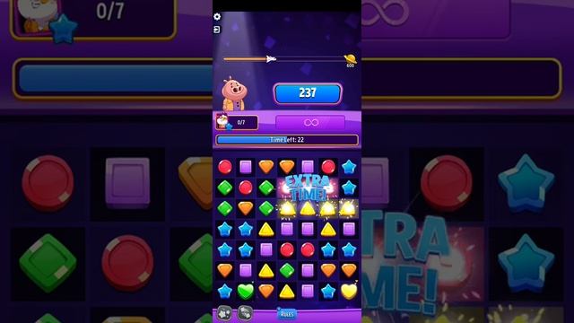 Match master solo challenge cosmic rush 45 sec blow em up 600 score valentine vinnie gameplay.