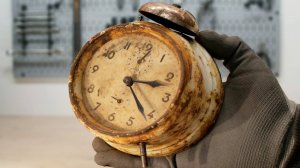 Реставрация антикварных немецких часов 1950-х годов