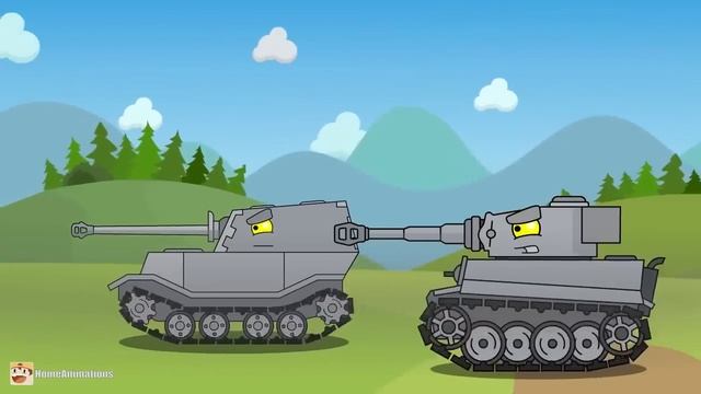 HomeAnimations - Мультики про танки  История создания КВ-1, мультфильмы про танки