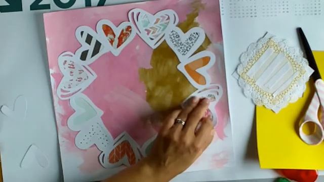 Using Your Childs Artwork As a Background - Jade Kit - Melissa 2