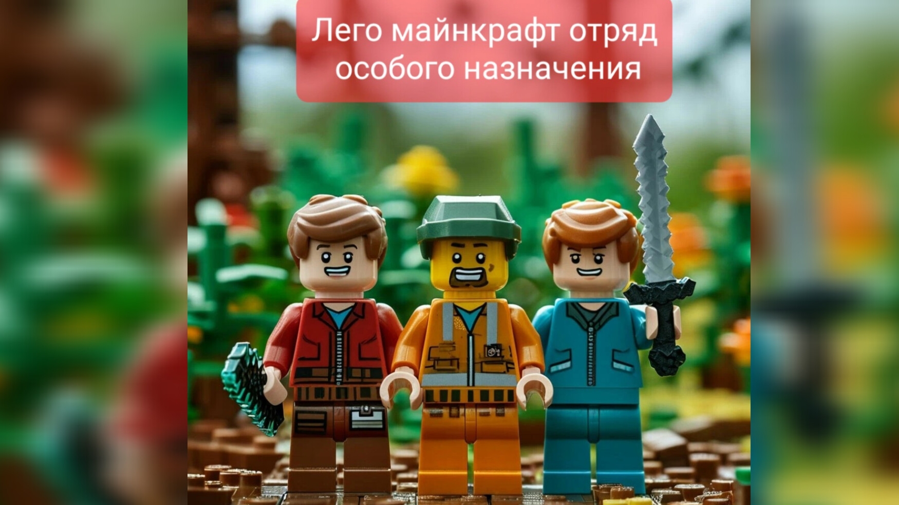 Лего отряд особого назначения!