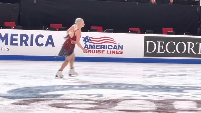 Amber Glenn FS practice @ Skate America 2022 смотреть онлайн