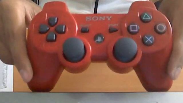 PS3 Red Dualshock 3 Unboxing смотреть онлайн