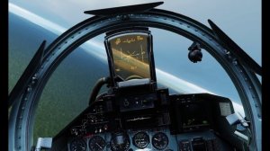 виртУАБ DCS Су27 Полет двумя разворотами на 180