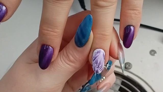 две клиентки СТИЛЬНЫЙ ЭКСПРЕСС  дизайн#коррекцияногтей#рекомендации#жизнь#контент#салонкрасоты