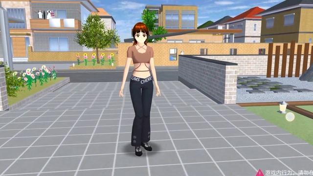 New update of china version of sakura school simulator clothes and hair