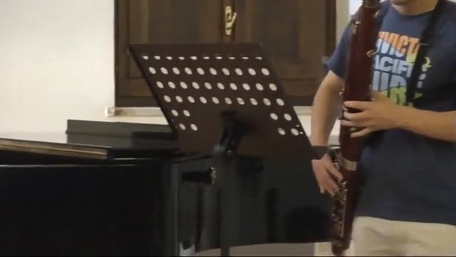 Joh.fr.FASCH - Sonate C-minor - Secondo tempo eseguito Bruno Fabrizio, Stefania Mobilio