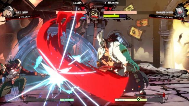 GGST | Kyet (Axl Low) VS Hotashi (Nagoriyuki) | Guilty Gear Strive High level gameplay