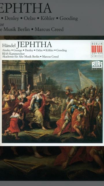 Jephtha, HWV 70: Act II Scene 1: Recitative: Tis well. Haste, haste, ye maidens (Iphis)