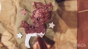 Как покрыть деревянное изделие блестками