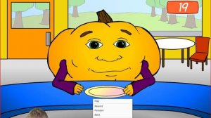 Пытаемся пройти игру Hungry pumpkin
