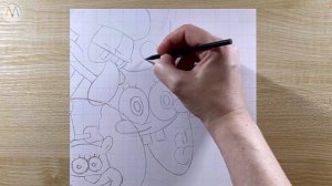 Как нарисовать Губка Боба и его друзей / Как нарисовать персонажей из мультика Губка Боб