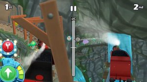 Who will win Superstar Racer Yongbao  Challenge Round 7#2 Two Players - Go Go Thomas