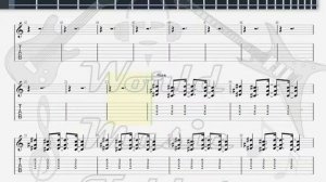 Johnson, Eric   Desert Rose GUITAR 3 TAB