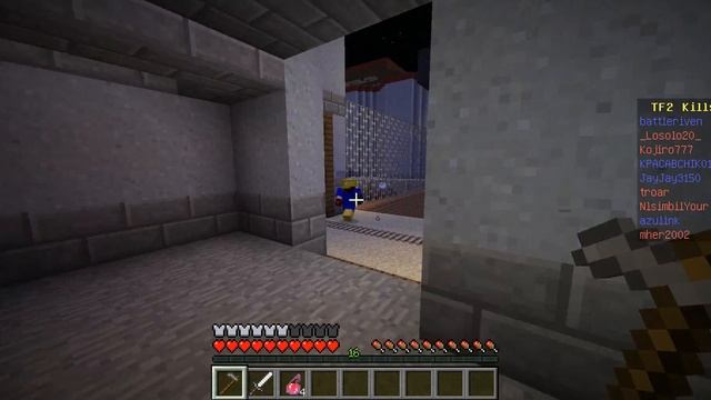 Team Fortress Minecraft #2 Задроты!
