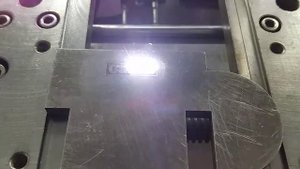 гравер на алюминии лазером 50вт