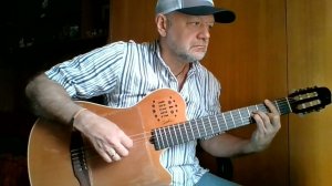 Пара на скамейке (М.Таривердиев) на гитаре