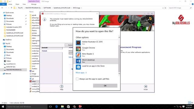 TUTORIAL INSTAL SOLIDWORKS 2016