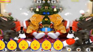 Talking Santa meets Ginger Android Gameplay