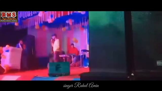 New stage program song//Singer ruhul amin//Saiful islam//New song//2022//bangla song/Manush je aj