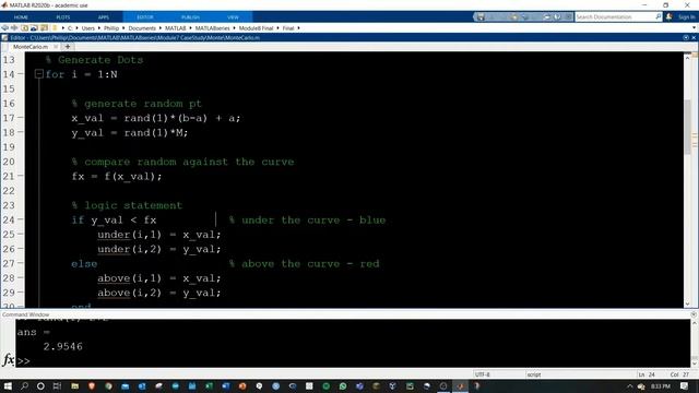 How to Perform Monte Carlo Integration in MATLAB | MATLAB Tutorial